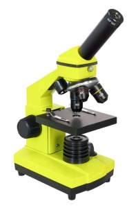 Микроскоп Levenhuk Rainbow 2L PLUS Lime\Лайм
