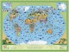 Карта: Животный и растительный мир Земли 1000х700 мм